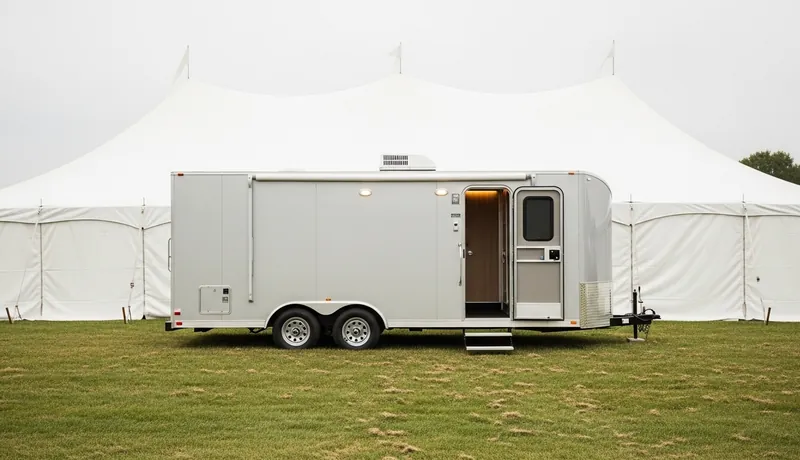 Luxury Restroom Trailer Rentals Arlington TX